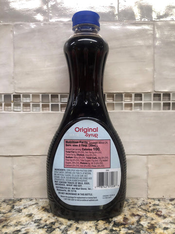 Great Value Original Syrup, 24 fl oz