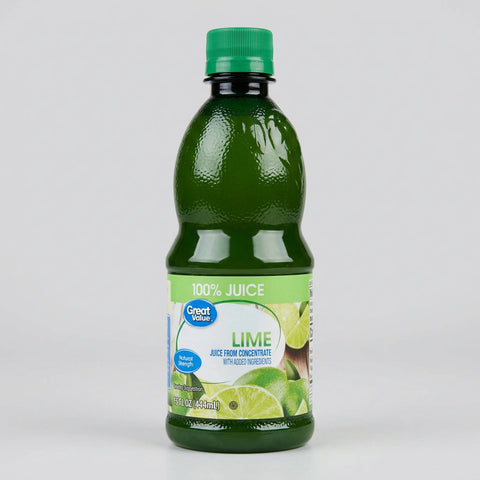 Great Value Lime 100% Juice, 15 oz