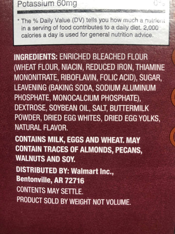 Great Value Buttermilk Complete Pancake & Waffle Mix 32 oz Breakfast Syrup