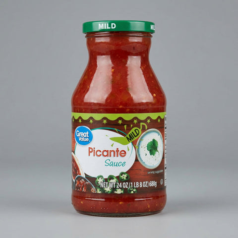 Great Value Mild Picante Sauce, 24 oz