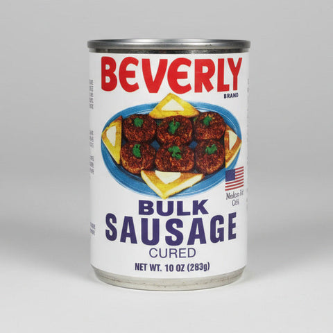 6 Cans Beverly Bulk Sausage Cured 10 oz Can breakfast eggs grits