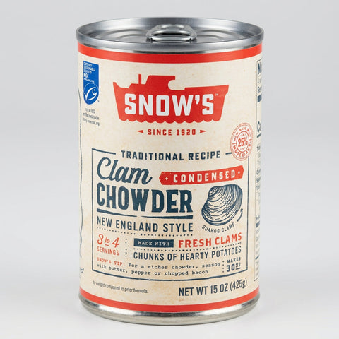 Bumble Bee Snow's New England Clam Chowder Condensed, 15 oz