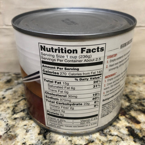 4 CANS Castleberry's Chunky Beef Stew 20 oz Can Soup Hash