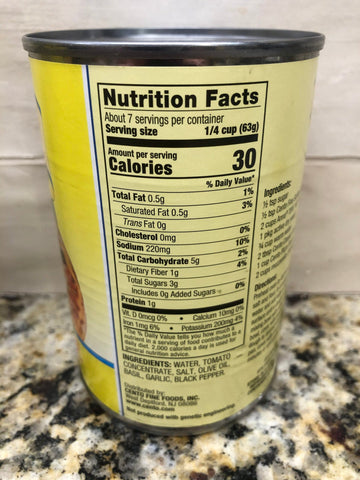 4 Cans of Cento Fully Prepared Pizza Sauce, 15 oz