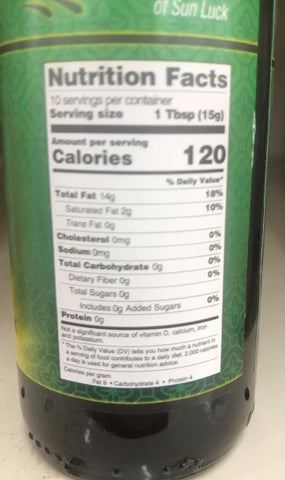 Sun Luck Pure Sesame Oil 5 oz Bottle