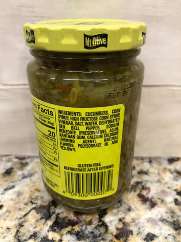 6 Jars of Mount Olive Sweet Pickle Relish, 8 oz