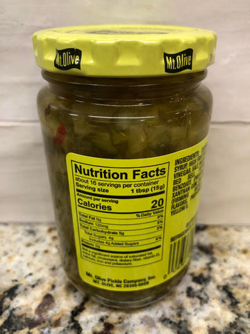 6 Jars of Mount Olive Sweet Salad Cubes, 8 oz