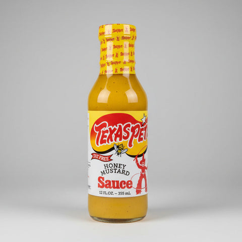 2 BOTTLES Texas Pete Honey Mustard Dipping Sauce Chicken Dressing