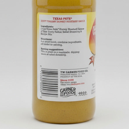 2 BOTTLES Texas Pete Honey Mustard Dipping Sauce Chicken Dressing