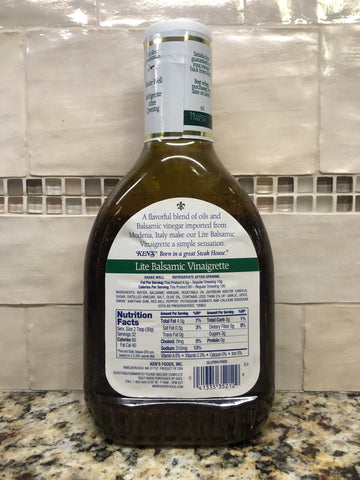 2 Bottles Ken's Steak House Balsamic Vinaigrette Salad Dressing Marinade, 32 oz