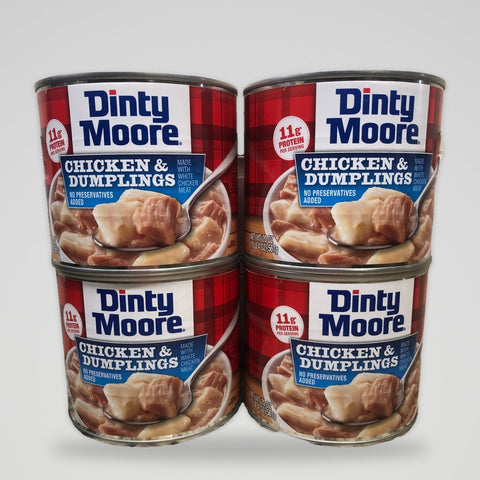 4 Cans of Dinty Moore Chicken and Dumplings, 20 oz