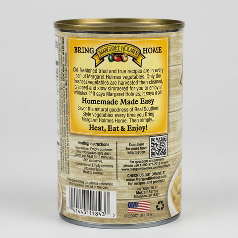 6 Cans of Margaret Holmes Southern Style Seasoned Cabbage, 15 oz