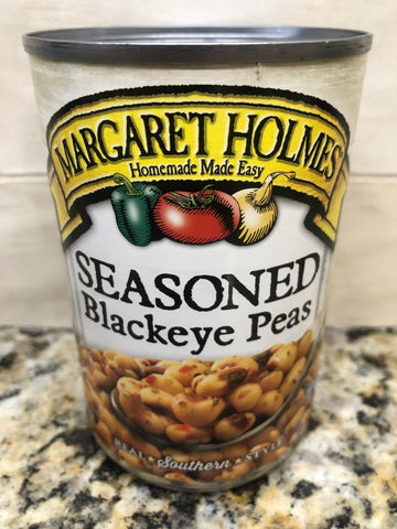 6 Cans of Margaret Holmes Southern Style Seasoned Blackeye Peas, 15 oz