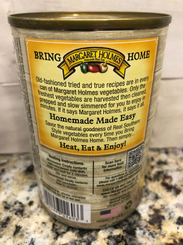 6 Cans of Margaret Holmes Southern Style Squash with Vidalia Onions, 14.5 oz