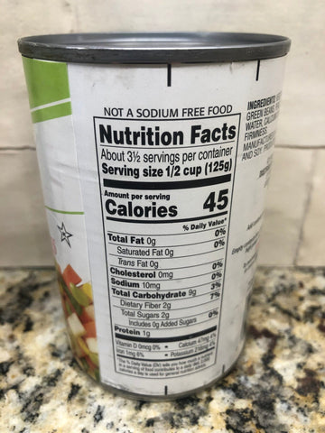 6 Cans of Veg-All Original Mixed Vegetables No Salt Added, 15 oz