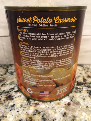 4 Cans of Bruce's Yams Cut Sweet Potatoes In Syrup, 29 oz