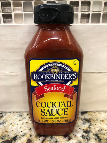 4 Bottles of Bookbinder's Cocktail Sauce Seafood, 10.5 oz
