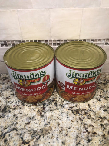 2 Cans of Juanita's Menudo Soup, 5 lb 14 oz
