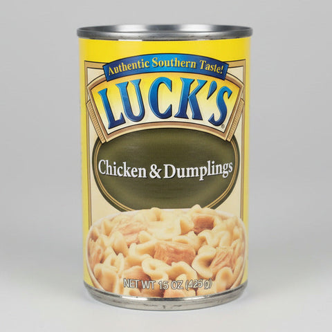 8 CANS Luck's Chicken and Dumplings 15 oz Can Pastry Biscuit heat & eat