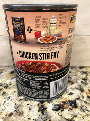 4 Cans of Bush's Grillin' Baked Beans Steakhouse Recipe, 22 oz