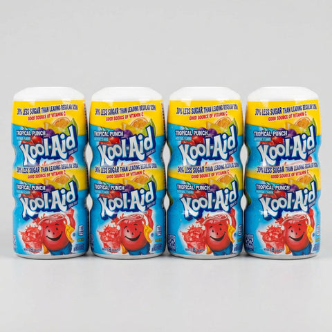 4 Packs of Kool-Aid Tropical Punch Drink Mix, 24 oz