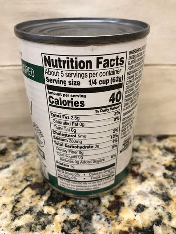 6 Cans of Chicken Flavored Homestyle Country Sausage Gravy, 10.5 oz