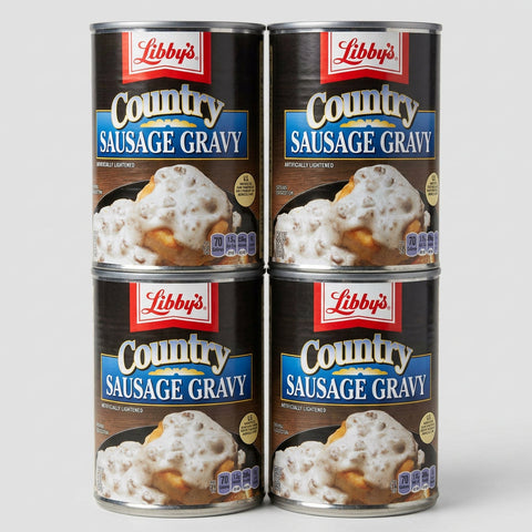 4 Cans of Libby's Country Sausage Gravy, 15 oz