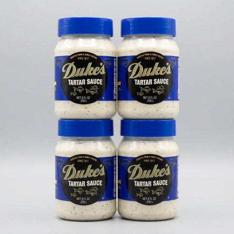 4 Bottles of Duke's Tartar Sauce, 8 oz