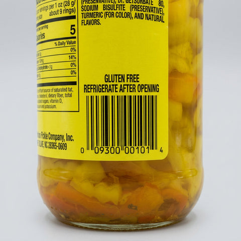 3 Jars of Mount Olive Hot Banana Pepper Rings, 12 oz