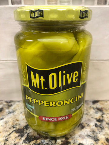 3 Jars Mount Olive Pepperoncini 12 oz