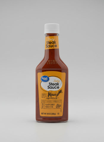 THREE BOTTLES Heinz 57 Style Great Value Zesty Steak Sauce 10 oz Chicken Meatloaf