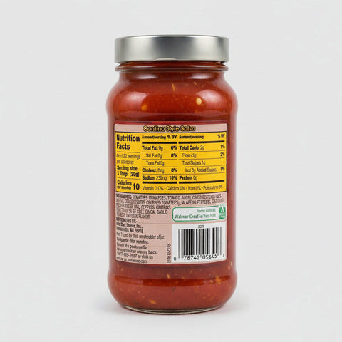 3 Jars Great Value Medium Cantina Style Salsa 24 oz Pepper Dip Picante