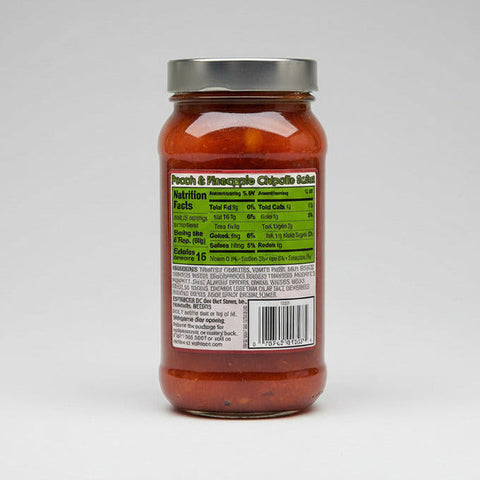 3 Jars Great Value Peach Pineapple Chipotle Salsa 24 oz Pepper Dip Sweet