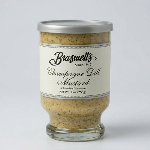Braswell's Champagne Dill Mustard, 9 oz