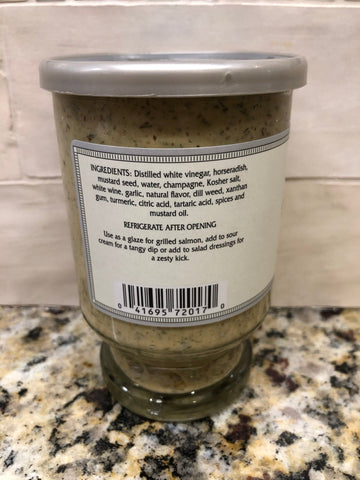 Braswell's Champagne Dill Mustard, 9 oz
