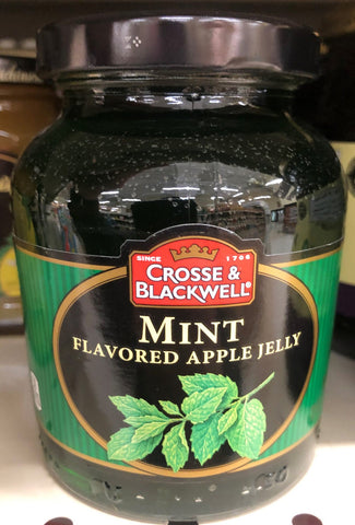 Crosse & Blackwell Mint Flavored Apple Jelly 12 oz Jar Jam Preserves