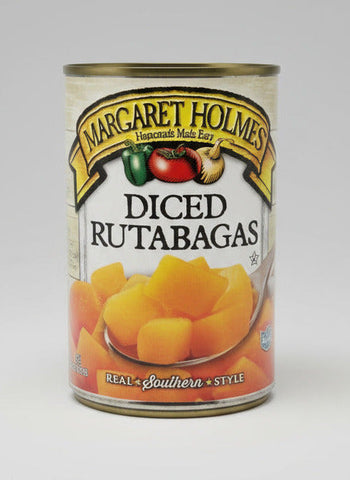 12 CANS Margaret Holmes Southern Style Diced Rutabagas 14.5 oz Can