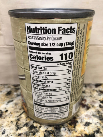 6 Cans of Margaret Holmes Seasoned Pinto Beans with Onions, 14.5 oz