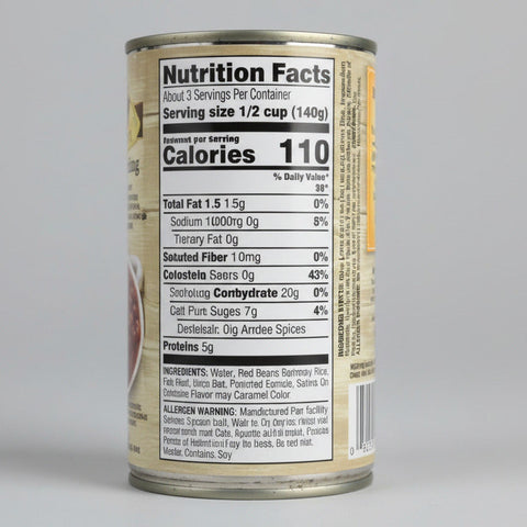 12 CANS Margaret Holmes Southern Style Red Beans and Rice 15 oz Can