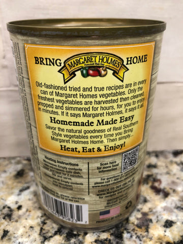 6 Cans of Margaret Holmes Southern Style Seasoned Purple Hull Peas, 15 oz