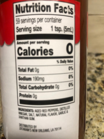 4 BOTTLES Zatarain's Cajun Hot Sauce 10oz Barbecue Fish Louisiana Pork