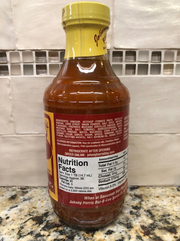 3 Bottles of Johnny Harris Original Bar-B-Cue Sauce, 18 oz