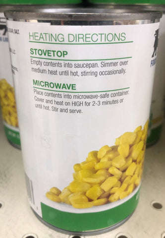 6 Cans of Food Lion Whole Kernel Corn, 15.25 oz