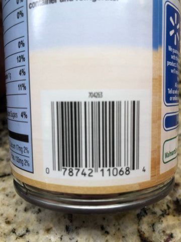 6 Cans of Great Value Sweet Green Peas, 15 oz