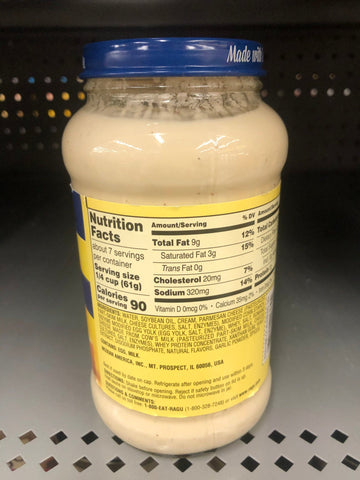 3 Jars of Ragu Classic Alfredo Sauce, 16 oz