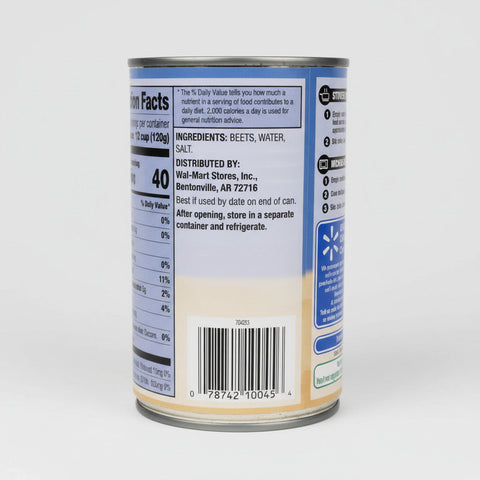 12 CANS Great Value Sliced Beets 15 oz Can Vegetable Salad Juice
