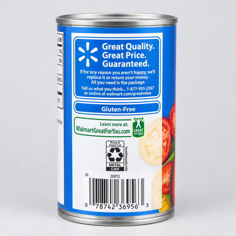 6 Cans of Great Value Tomato Paste, 12 oz