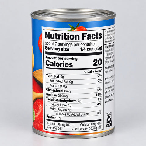6 Cans of Great Value Tomato Sauce, 15 oz