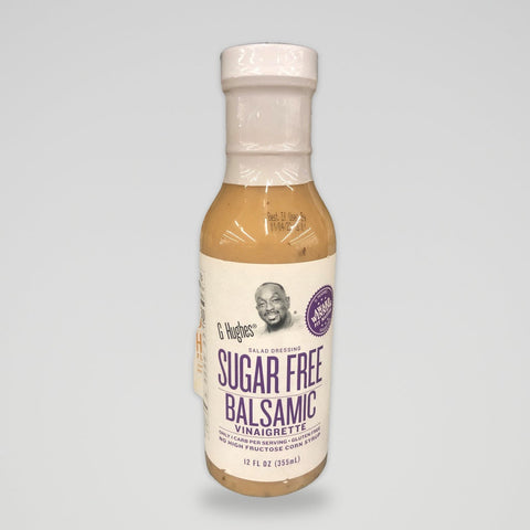 G Hughes Sugar Free Balsamic Vinaigrette Salad Dressing, 12 oz