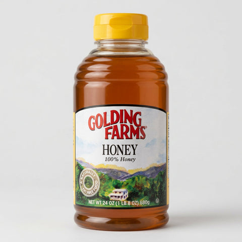 Golding Farms Grade A 100% Pure Honey, 24 oz